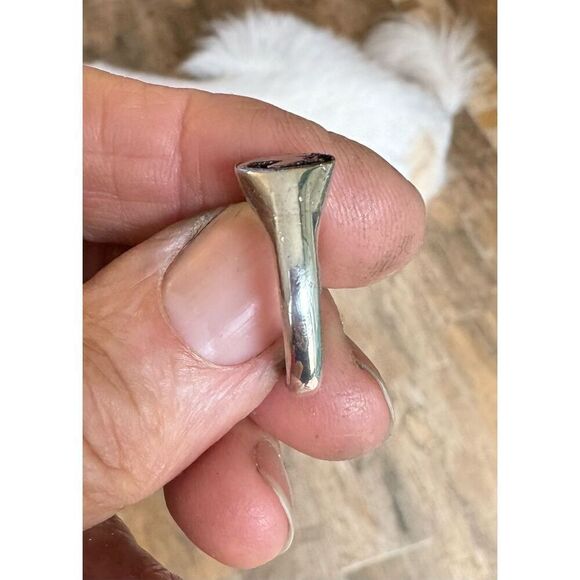 Ring, Horse Head Sterling Silver Ring, New, size 7, Hand Made, Artisan, Unique - Picture 7 of 7